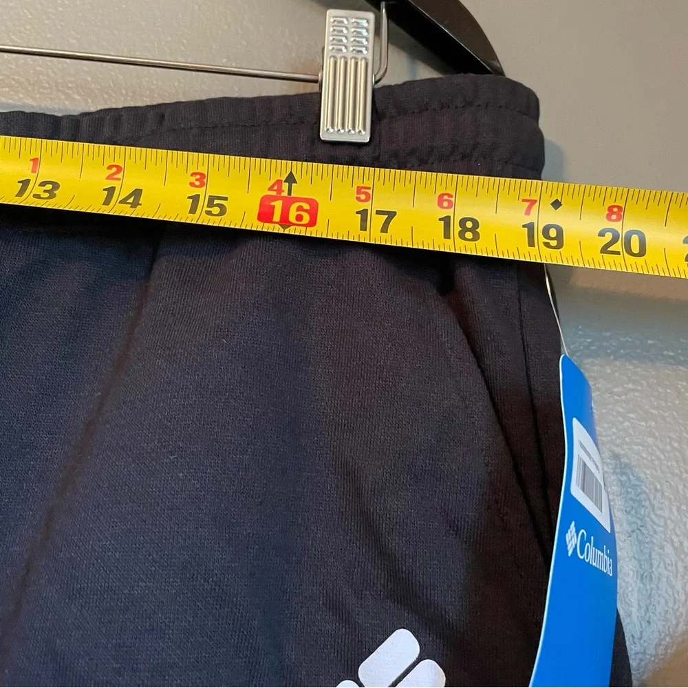 NWT Columbia Sz XL Trek French Terry Women’s Black White 5” Inseam Short Ret $50 - Picture 5 of 10